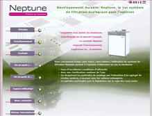 Tablet Screenshot of neptune-filtration.com
